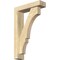 Ekena Millwork Balboa Block Rough Sawn Bracket w/ Offset Brace, Douglas Fir, 4"W x 14"D x 22"H BKT0402X14X22BOA05RDF - alternate 1